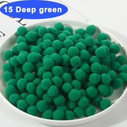 30-300Pcs Soft Pom Poms Fluffy Balls Pompon Mixed 40Colors Pompom Fur Ball for Kids DIY Craft Wedding Decor 8/10/15/20/25/30mm