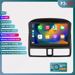 2din Android Auto Radio for Honda CR-V CRV 2002 - 2006 2003 Car Multimedia 7862 Video Player Carplay GPS 2 Din Stereo Head Unit