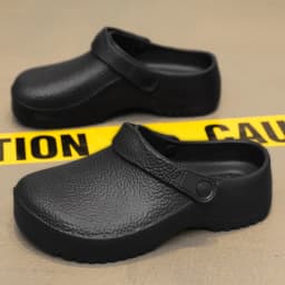 Summer Chef Shoes for Man Sport Sandals Flat Non Slip Clogs Kitchen Shoe Multi Occasion Multi Crowd Work Shoes Walking Slippers