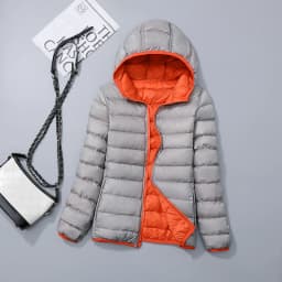 New Casual 90% Ultra Light White Duck Down Jacket Women Autumn Winter Warm Double sided Coat Lady Plus Size Female Hooded Parka