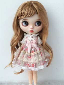 Jusuns Doll Wig JD204 6-7' 7-8' 8-9' 9-10' Long Lady Braids Wave 1/6 1/4 1/3 YOSD MSD SD Blythes Synthetic Mohair BJD Hair