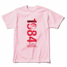 Coolmind U0014-T2 1984 Graphic Print Men T Shirt O-Neck Loose Tshirt Men 100% Cotton Tee Shirts