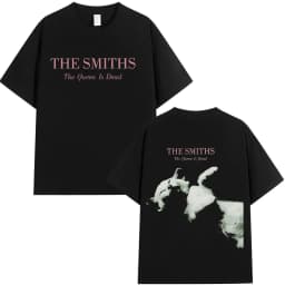 The Smiths The Queen Is Dead T Shirt 1980's Indie, Morrissey Oversized T-shirt Vintage Punk Rock Band T-shirts Streetwear Unisex