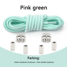 Tieless Elastic Shoe Laces No Tie Shoelaces Round Shoelace Sneakers for Kids and Adult with Strong Lock and Speed Shoestrings