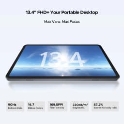 DOOGEE Tab G6 Max 2-in-1 tablet PC Android 16 Gemini AI 13.4'' 32 GB 256 GB 11000 mAh battery 7.7mm Widevine L1