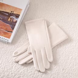 Multicolor Women Winter Keep Warm Touch Screen Suede Solid Simple Style Gloves Add Velvet Inside Not Bloated Prevent Cold