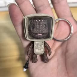 LittleBigPlanet Sackboy Cute Game Anime Figurine Keychain Models Kawaii Little Big Planet Robot Kitty Action Figure Toys Gift