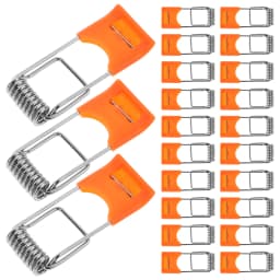 100pcs Spring for Recessed Lighting Orange Snap Downlight Panel Lamp Clamps Ceiling Light Light Securing Clips Accessories