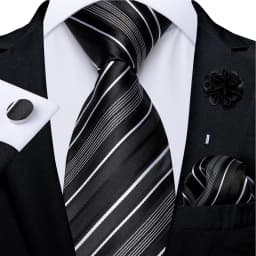 Floral Pink Ties For Men Wedding Party Man Tie Handkerchief Brooch Cufflinks Set Men Accessories Gravata