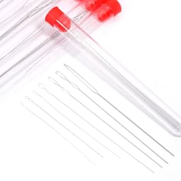 5pcs/bottle Open Curved Beading Needles Pins Jewelry Making Tools Stainless Steel Needle for Bead Threading Pins DIY Necklace