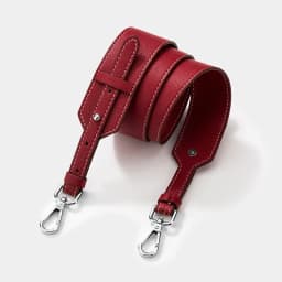 High-quality Cow Leather Wide Bag Cross Pattern Adjustable Shoulder Cross-body Leather Shoulder Strap Handbag Accessories