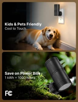LED Night Lights Plug Into Wall Plug in Night Light with 3 Light Modes Dusk to Dawn Dimmable Night Light for Hallway Bathroom