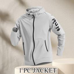 Quick Dry Running Fitness Set Quick-Dry Loose Fit Outdoor Training Jacket Morning Runs Spring Men's Sportswear Workout Clothing