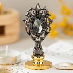 Wax Seal Stamp DIY Handmade Art Tools Fire Paint Stamp Handle Antique Metal Sealing Rosewood Handle Wedding Invitations SB024
