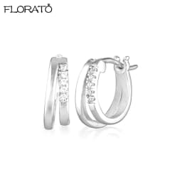 925 Silver Needle Korean Style Hoop Earrings Elegant Fashion Jewelry Minimalist Exquisite For Women Birthday Gifts