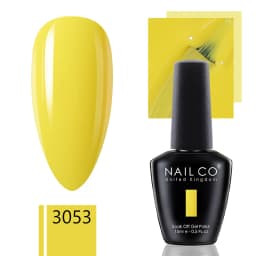 NAILCO 15ml Gel Nail Polish Semipermanente Varnishes Lacquer Esmalte Black White Color UV Lakiery Hybrydowe Vernis Gellak Polish