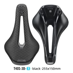 RYET 3D Printed Carbon Bike Saddle Ultralight MTB Road Fiber Bicycle Seating Cushion Comfortable Ventilated Cycling Seat Parts