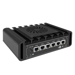 Firewall Appliance Router Intel N100 6x2.5G I226-V Mini PC DDR4 2xNVMe Industrial Computer PfSense Home Server OPNsense Proxmox