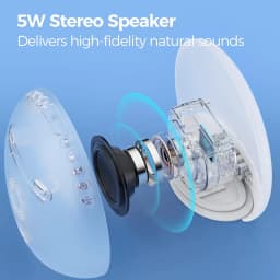 Awakening Wake Up Sunrise Alarm Clock Table Clock Dimmable with 3 Ring 8 Nightlight 26 Sound Sleep Timer Night Light