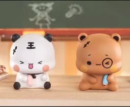 In Stock Genuine Bubu And Dudu Panda V3 Couple Daily Life Series Blind Box Trendy Model Toy Kawaii Doll Mystery Ornament Gift
