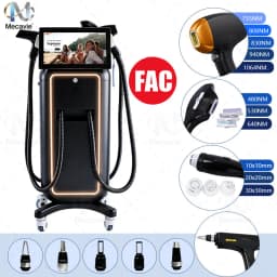 4 In 1 Soprano Titanium Ice Laser Hair Removal Device Alexandrite 808nm Diode Laser System Painless Permanent Body Hair Removal