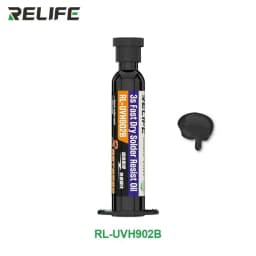 RELIFE RL-UVH902 10ML 3 Seconds Quick Dry Solder Mask Oil for Phone Jumping Wire Motherboard PCB Curing Oil Maintenance Tool