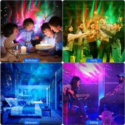 Cross-border Dinosaur Starry Sky Projector Lamp Bedroom Room Laser Full Sky Star Atmosphere Lamp Creative Children's Toy Gift