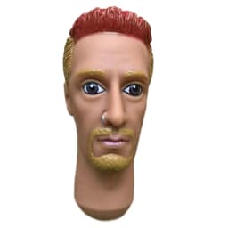 1/6 Scale Male Doll Head with Super White Beige Brown Skin for DIY Makeup Practice Collectible Figure Accessory Part