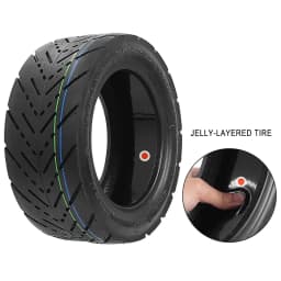 11 Inch Vacuum Tire 90/65-6.5 Self-healing Tyre Tubeless Tire with Glue for Kaabo Wolf Warrior 11 King GT Electric Scooter Wheel