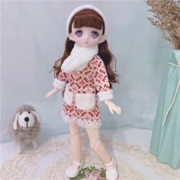 1/6 Kawaii Doll 30cm Cute Blyth Doll Joint Body Fashion BJD Dolls Toys with Dress Shoes Wig Make Up Gifts for Girl pullip