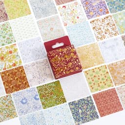 45pcs World Famous Paintings Mini Box Stickers Set Creative Scrapbooking Decorative Sealing Stationery for Crafting