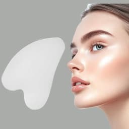 1Pcs Stainless Steel Gua Sha Scraper Massager For Face Neck Body Guasha Massage Tool Facial Skin Care Guasha Board Face Massager