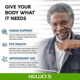 Lutein and Zeaxanthin Extract Supplement - Eye Vitamins, Supports Tired, Dry Eyes, Macular-Eye Health & Vision Support