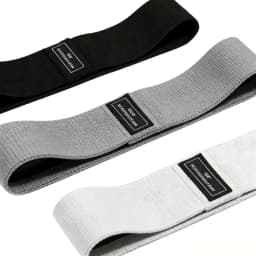 Basic Fabric Resistance Bands, Hip Glute Thigh Workout Loop Bands for Squats Yoga Gym Fitness
