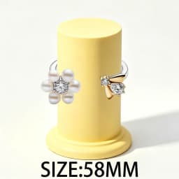 2026 New 925 Silver Classic Pegasus Medal Multiple Cross Beads Bee Sexy Lips Women's Logo Ring DIY Exquisite Charm Jewelry