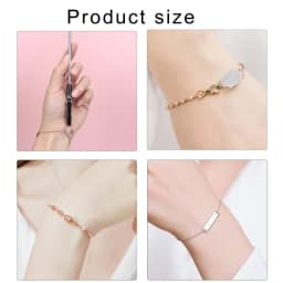 Convenient Bracelet Putting On Aid Metal Hand Chain Assistance Clip Convenient Bracelet Clasp Assistant Accessory