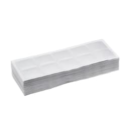 100x Self-Adhesive Necklace Chain Pockets Plastic Label Holders Clear Pocket Sleeves for Hold Loose Chain Jewelry Supply