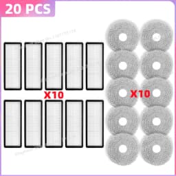 Fit For Roborock QR 798/ QR 598/ QV 35A/ QV 35S/ Qrevo L/ Qrevo L Pro/ Qrevo S Pro Parts Main Side Brush Filter Mop Cloth Bag