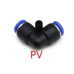 5/10pcs Air Pneumatic Tube Fitting OD 4mm 6mm 8mm 10mm 12mm 14mm 16mm T Y L I Tpye PV Plastic Quick Connector Push In Pipe Hose