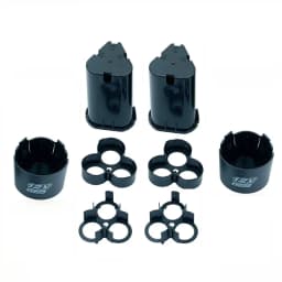 2sets Top Shells 12V Electrical Tools 3S Li-Ion Battery Case 3 Cell Packs For Hand Lithium Drill Cases Accessories Equipment