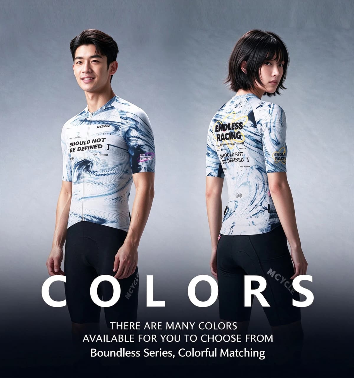 Mcycle Quick Dry Men's Cycling Jersey Short Sleeve Breathable Road Bike Top Lightweight Bicycle Wear for Men And Women