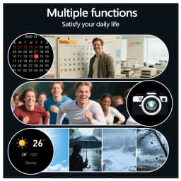 Smart Watch, Premium, 1.5-Inch Touchscreen, with Call Reminder, Music Control, Multi-Sport Modes, Message Reminder, Alarm
