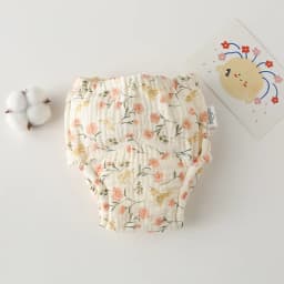 Washable Baby Training Pants Cotton Diapers Bubble Gauze Nappy Breathable Reusable Children's Underwear Toddler Cloth Diapers