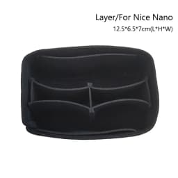 Durable Felt Handbag Insert Bag Storage Organization Purse Liner Bag Support Portable Internal Bag for For LV Nice Nano/Mini/BB