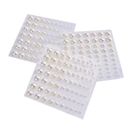 70pcs/ Sheet 3D Pearl Face Jewels Eyeshadow Stickers Self Adhesive Face Body Eyebrow Nail Stickers Decoration