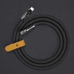 120W 6A Super Fast Charge Type C Silicone 180° Rotating Elbow Type-C-C Data Cable 1M 2M USB Cable USB C to C Charger Cable