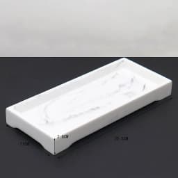 Resin Dresser Vanity Tray Slip-Resistant Perfume Storage Trays Waterproof Jewelry Ring Dish Multipurpose Bathroom Accessories