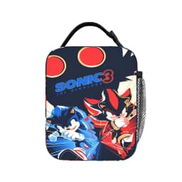 Sonices Cartoon Game Lunch Bag Convenient Lunch Box Adult Travel Print Cooler Bag Cute Oxford Thermal Lunch Bags