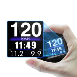 OBD2+GPS HUD P8 Speedometer On-board Computer Head Up Display Car Tachometer RPM Turbo BOOST Oil Pressure RPM Water Temp