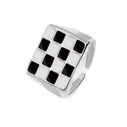 Retro Gothic Men Ladys Rings Clown Playing Cards Hip Hop Rock Ring Titanium Steel Alloy Ancient SilverColor Hip Hop Rock Jewelry
